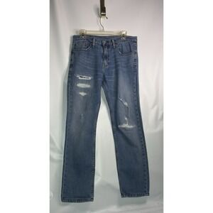 Levi's Distressed Medium Blue Denim Jeans W 32 x L 36 Men's Red Tab